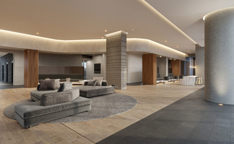Stunning common spaces